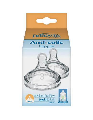 سر شیشه اپشن پلاس ۳ قطره دکتر براون Dr