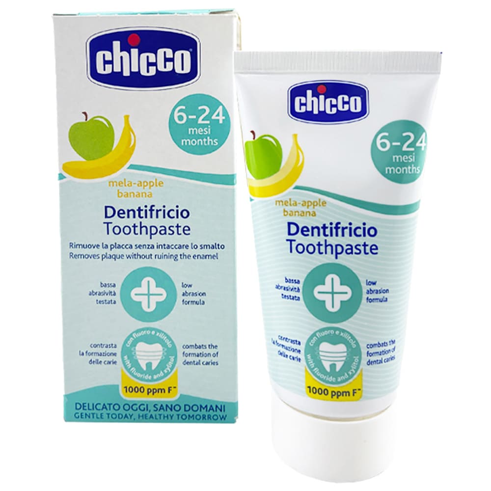 خمیر دندان کودک 6 تا 24 ماه با طعم میوه ای چیکو chicco