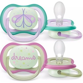 پستانک ۶-۰ اولترا ایر شبتاب شاپرک و‌ تکست اونت
