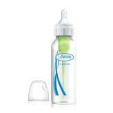 شیشه شیر 250 میل باریک(بدون جعبه*تکی)دکتربراون